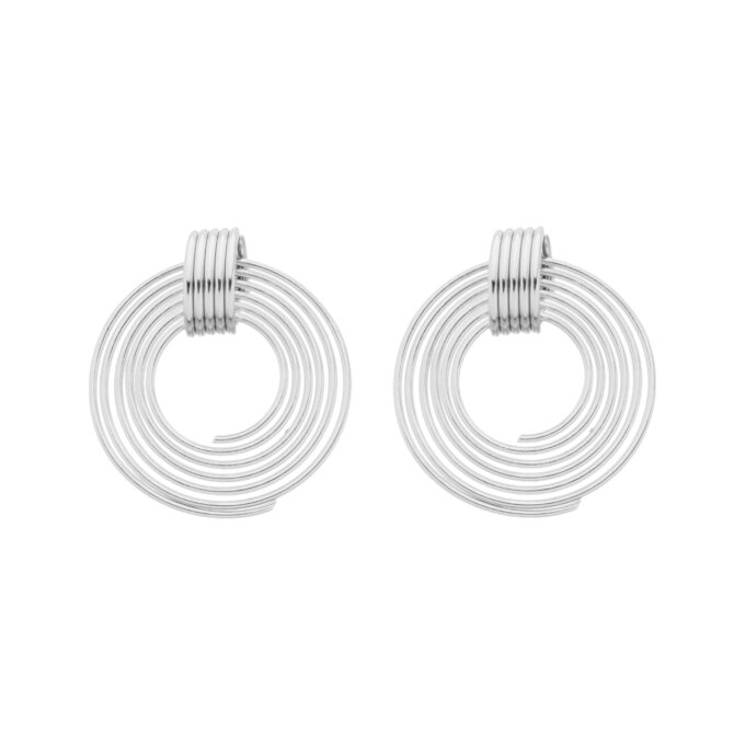 Brinco Redondo Aros Banhado a Ouro 18k
