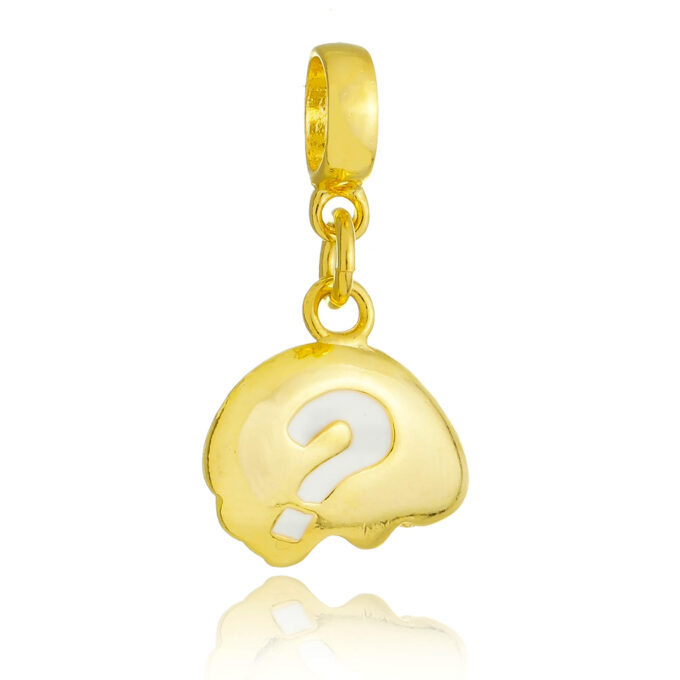 Berloque Cérebro ? Banhado a Ouro 18k
