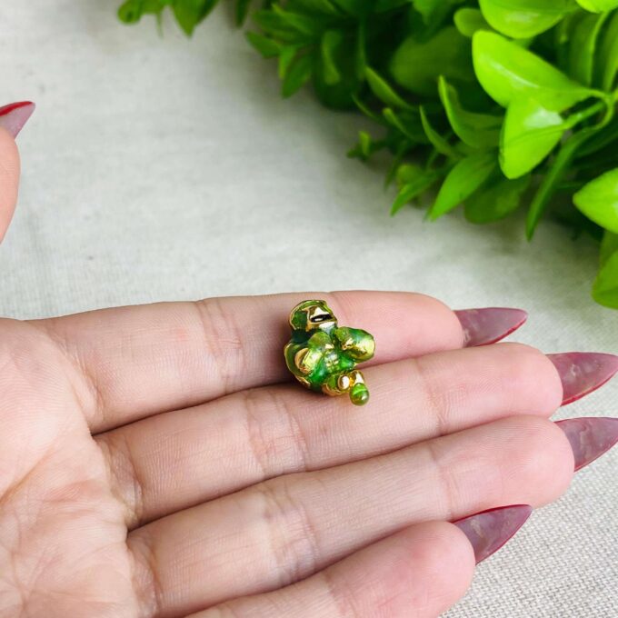 Berloque Hulk Separador Banhado a Ouro 18k