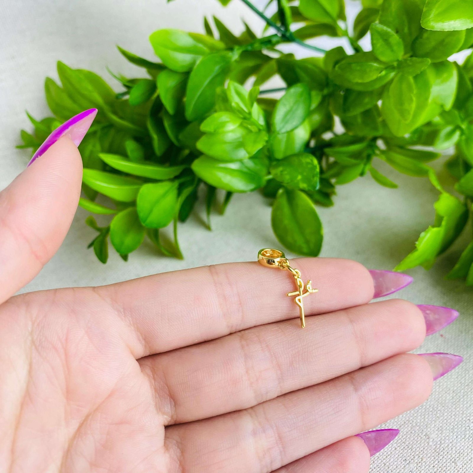 Berloque Relógio Big Ben Banhado a Ouro 18k