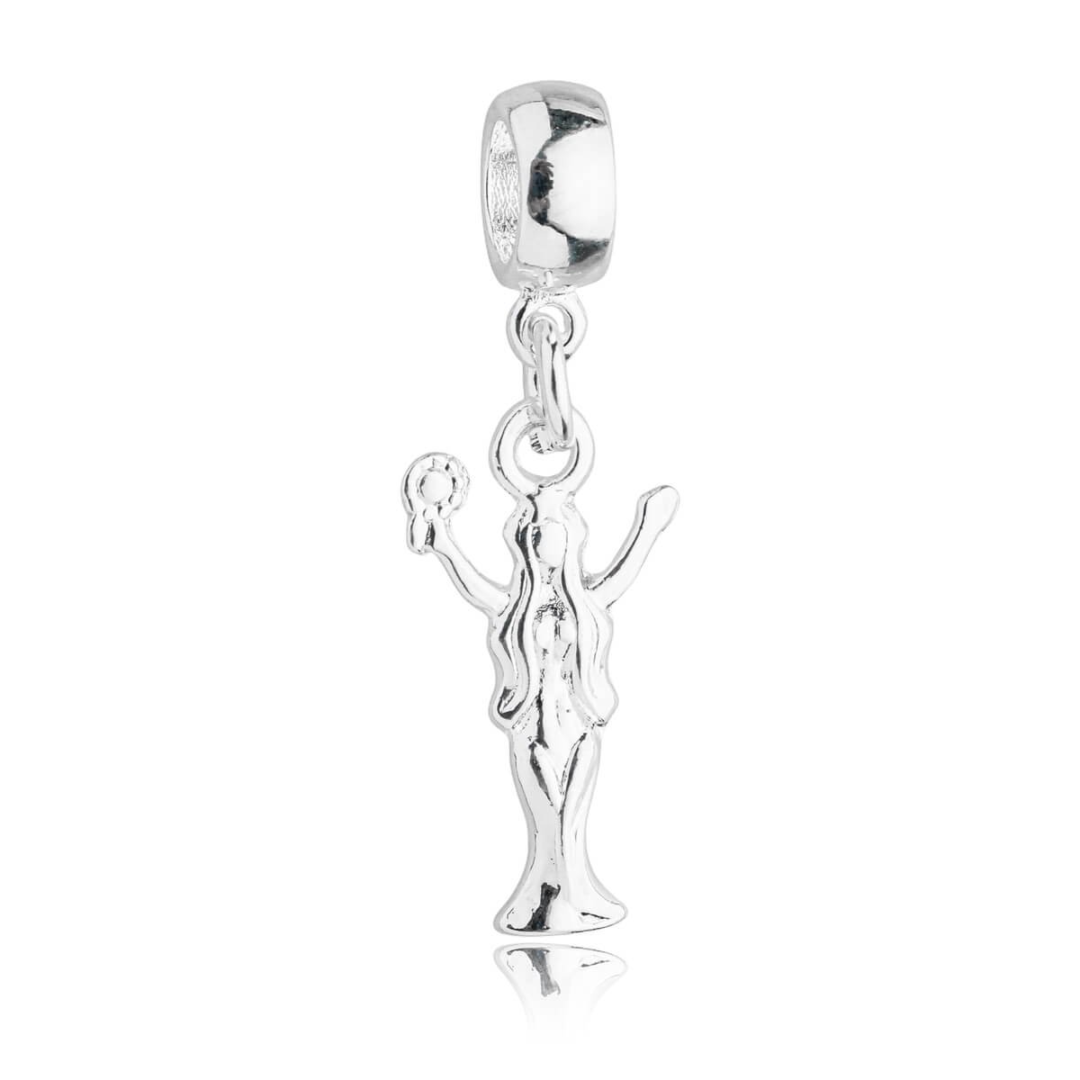 Berloque Iemanjá Banhado a Prata 925