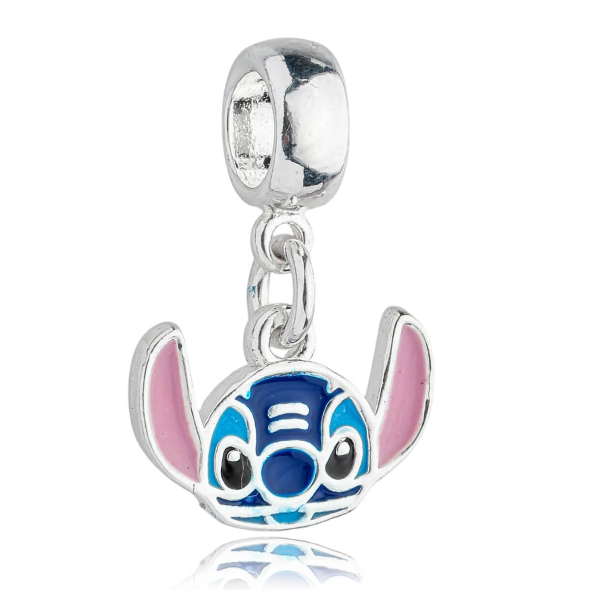 Berloque Stitch Banhado a Prata 925