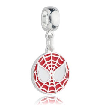 Berloque Homem Aranha Banhado a Prata 925