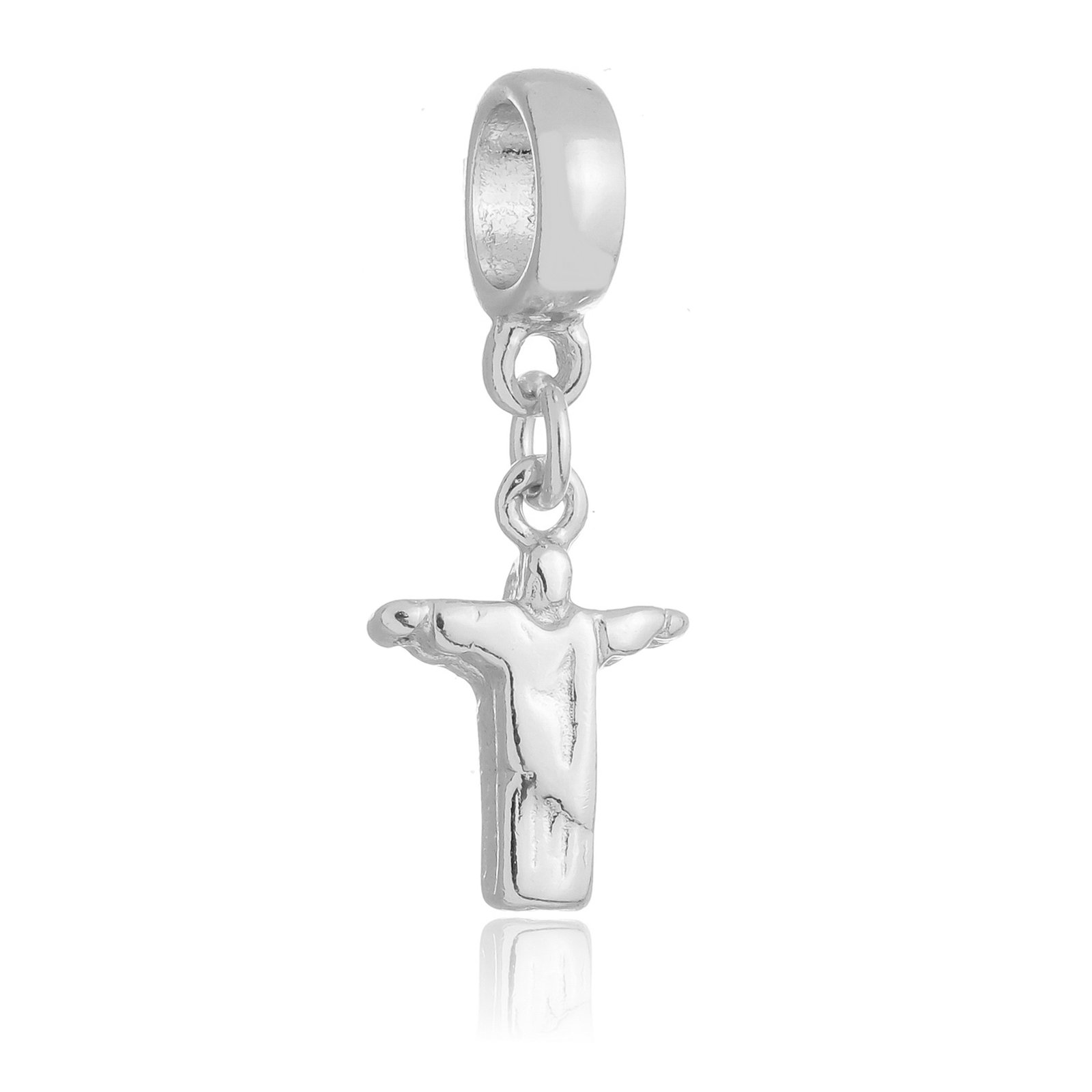 Berloque Cristo Redentor Banhado a Ouro 18k